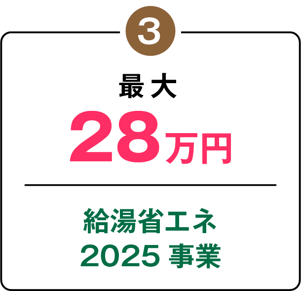 最大28万円 給湯省エネ2025事業