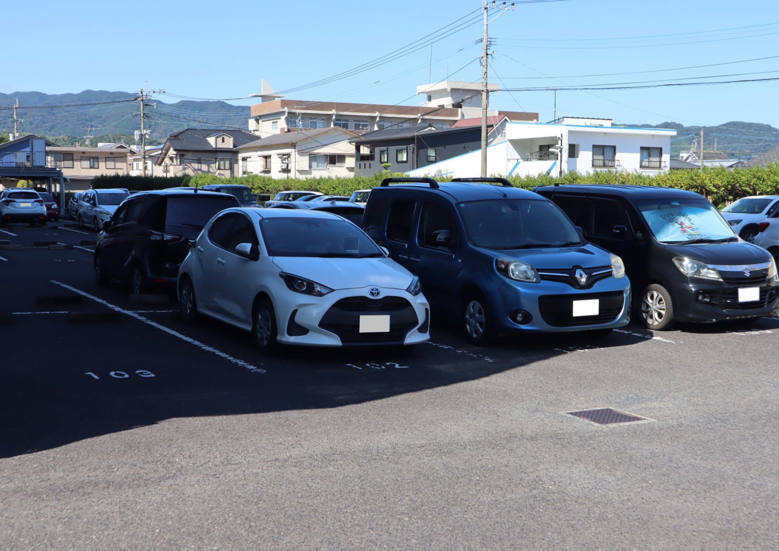 「平置き駐車場１台」確保済み