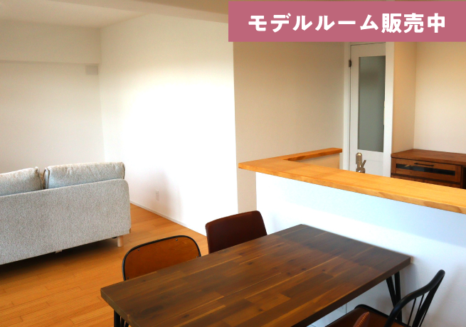 慈眼寺モデルルーム「モデルルーム販売中」